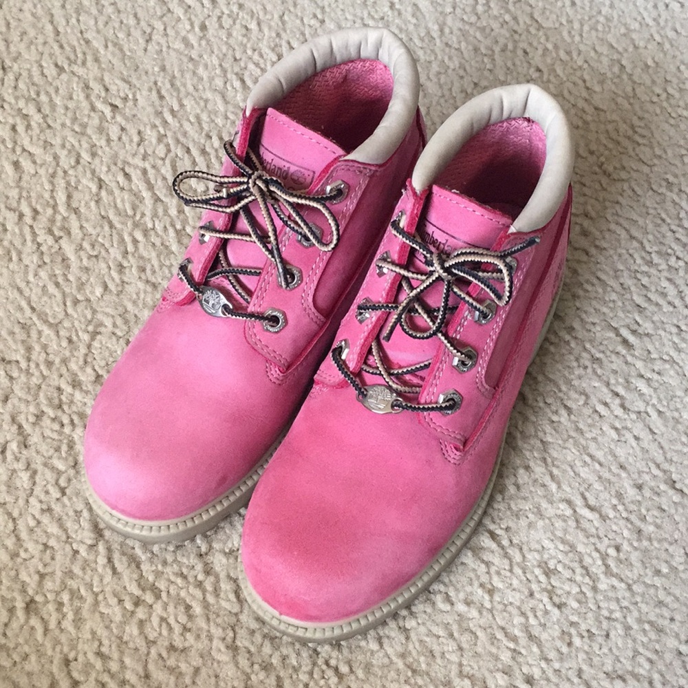 Pink Timberland Shoes